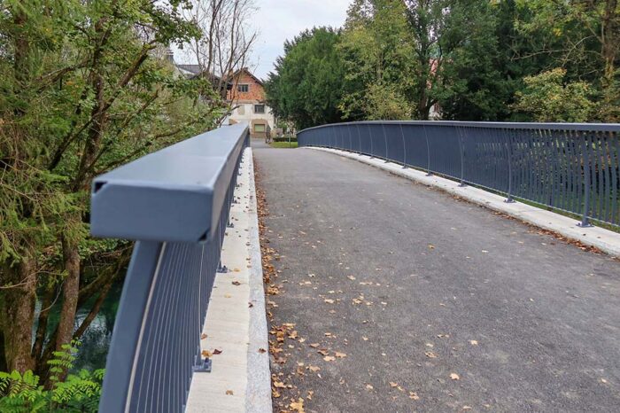 Most čez Ljubljanico na Verdu