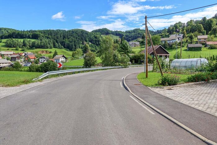 Ureditev regionalne ceste skozi Lučine